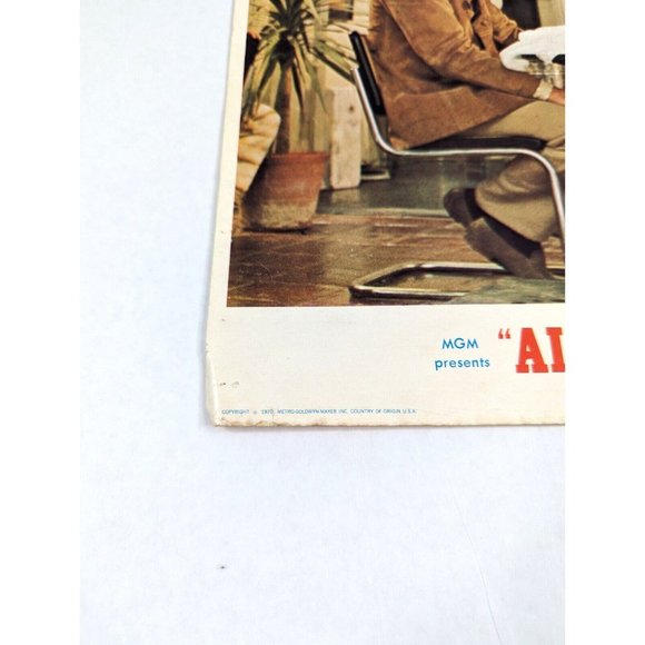 Lot of 2 Alex In Wonderland 1970 Movie Lobby Cards Comedy Donald Sutherland VTG - Picture 6 of 14